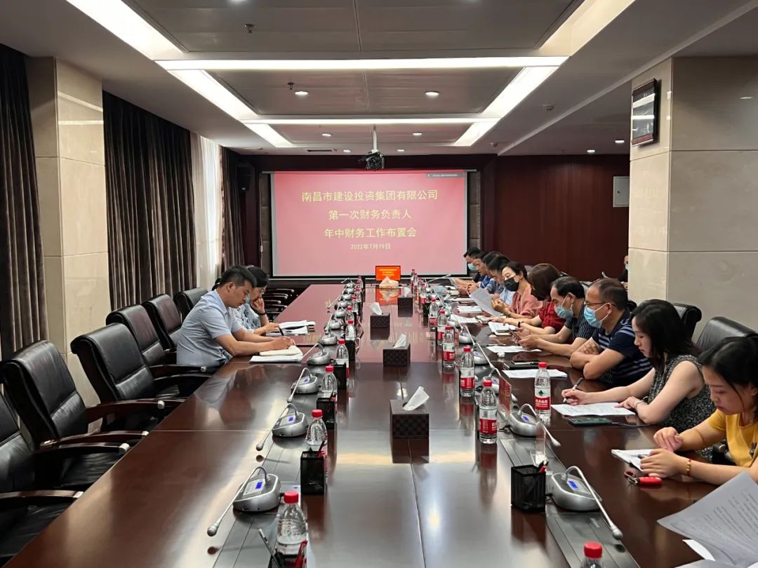 市Z6尊龙凯时集团召开2022年第一次财务负责人年中财务工作布置会